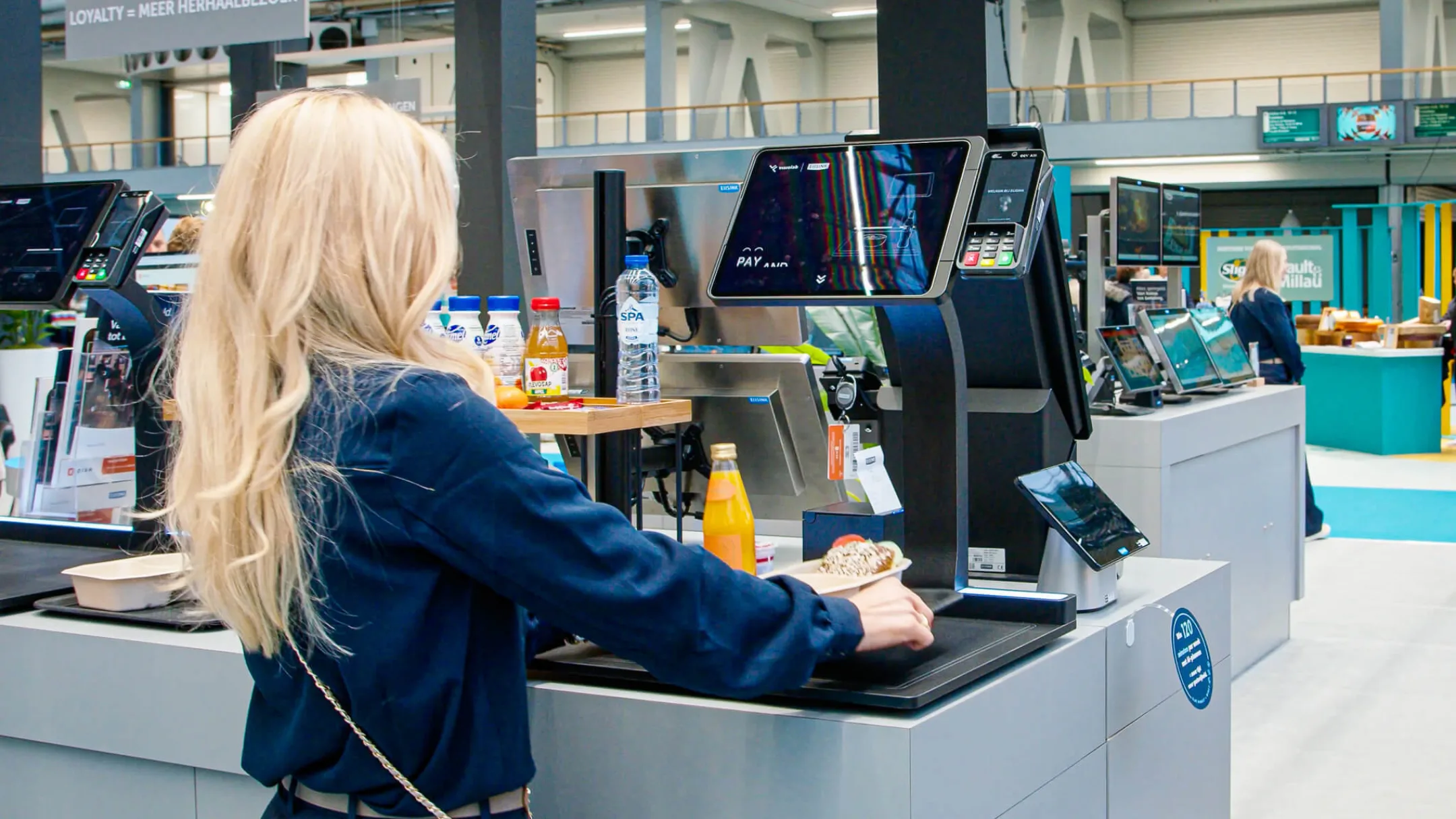 AI zelfscan kassa Eijsink 2